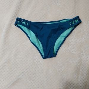 Teal shade&shore bikini bottom(L)